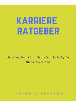 cover image of Karriere Ratgeber